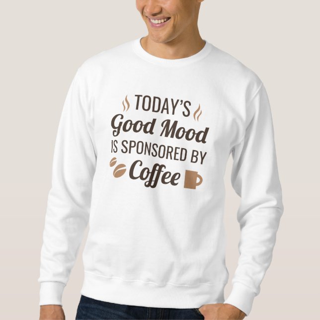 Sweatshirt Café Bonne Humeur (Devant)