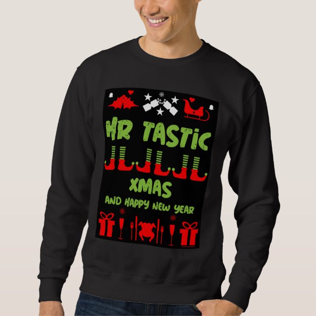 Sweatshirt Café cadeau de Noël HR (Devant)