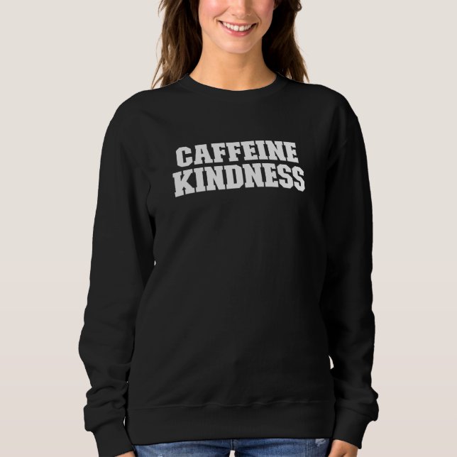 Sweatshirt Café Cool rétro 2022 Dit Mama Maman Drin de café (Devant)