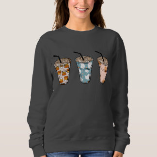 Sweatshirt Café glacé en Boo - PNG