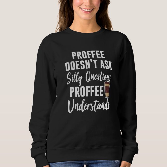 Sweatshirt Café Protéiné Proffee Premium pour Musculation (Devant)