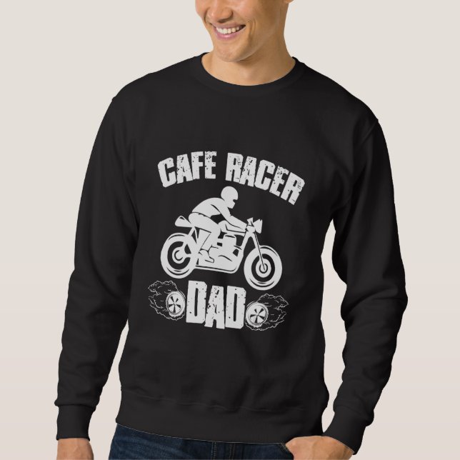 Sweatshirt Cafe Racer Motorcycle 125 Cafe Racer Banc Personna (Devant)