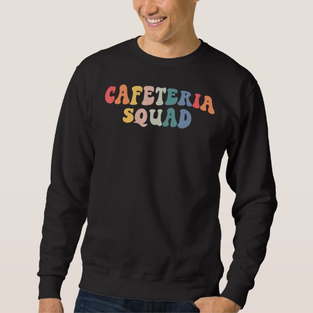 Sweatshirt Cafétéria Squad Déjeuner Dames Rock Déjeuner Lady  (Devant)