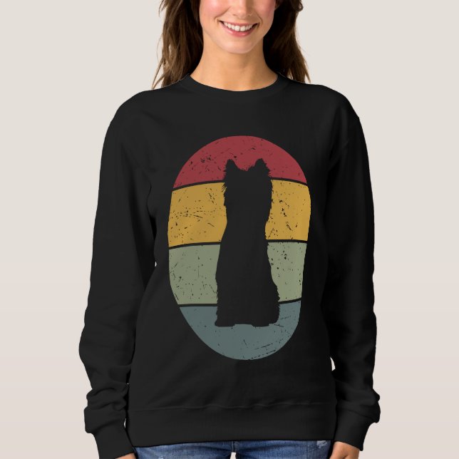 Sweatshirt Cairn Terrier Vintage (Devant)