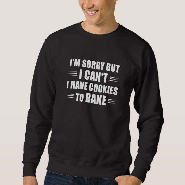 Sweatshirt Cake Decorator Cookie Baking For Pastry Cake Love (Devant)
