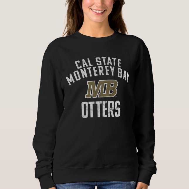 Sweatshirt Cal State Monterey Bay CSUMB Otters Large (Devant)