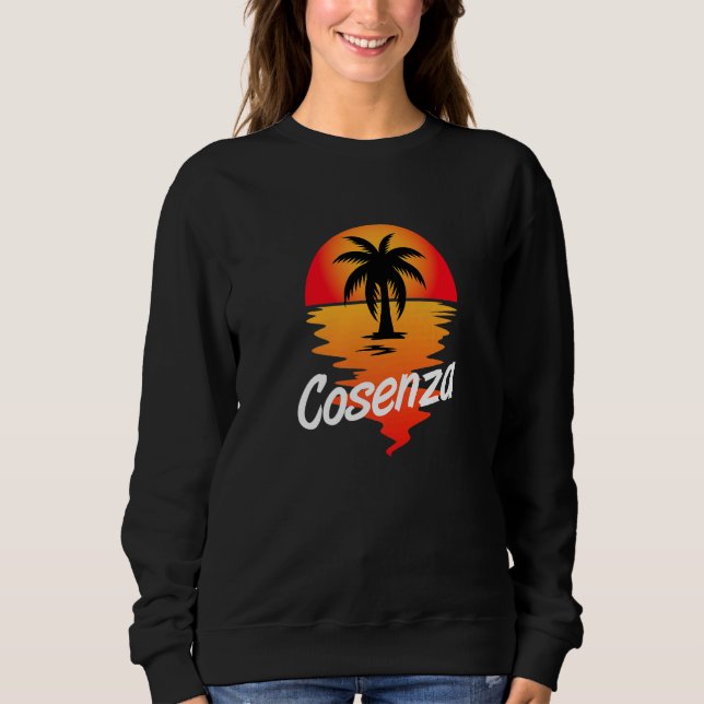 Sweatshirt Calabria Cosenza (Devant)
