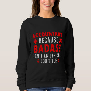 Sweatshirt Calculateur du solde comptable du comptable Financ