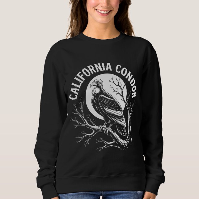 Sweatshirt California condor form men and women  (Devant)