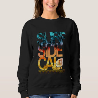 Sweatshirt Californie Surf Session Côté Cali Beach Sunset Oce