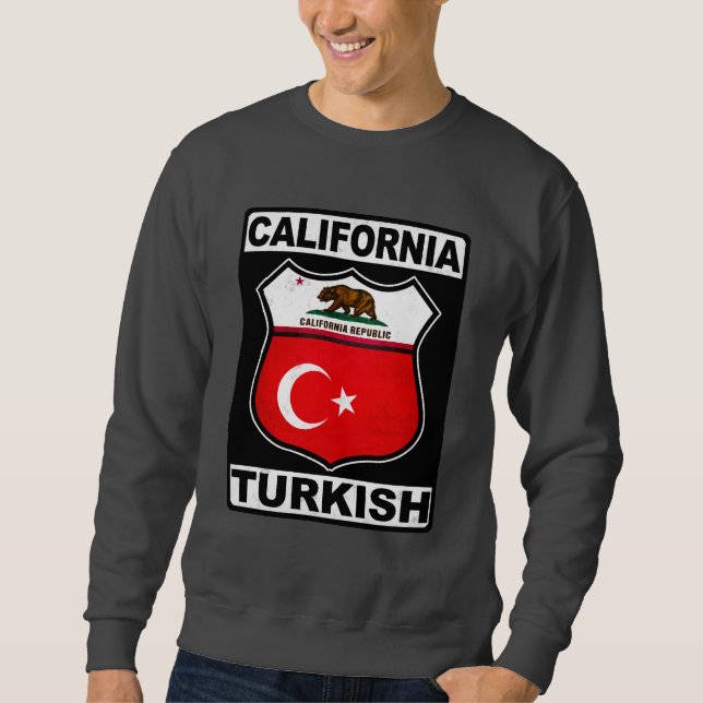Sweatshirt Californie Turc (Devant)