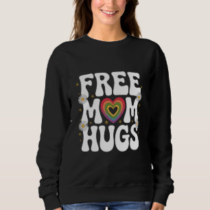 Sweatshirt Câlins gratuits de maman Fierté transgenre lesbien