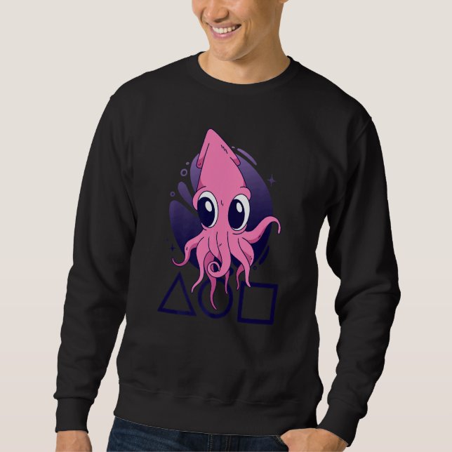 Sweatshirt calmar coréen (Devant)