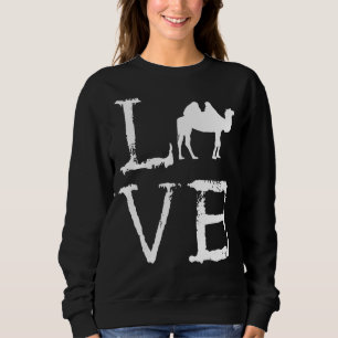 Sweatshirt Camel Déplaisant Love Camel Arabian Desert Animal 