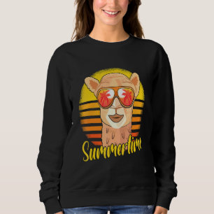 Sweatshirt Camel d'été Retro Sunset Beach Vacances Camel