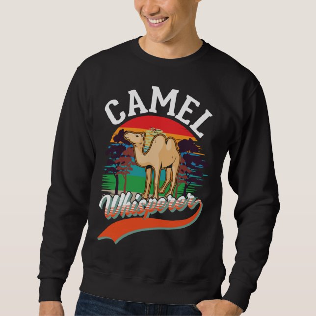 Sweatshirt Camel Whisperer (Devant)