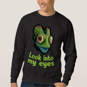 Sweatshirt Caméléon Regarde dans mes yeux Chamaeleonidae 2