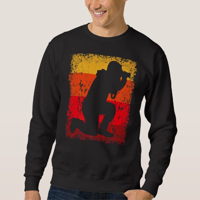 Sweatshirt Caméra photo Vintage (Devant)