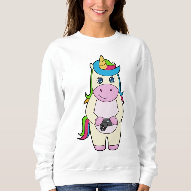 Sweatshirt Caméra Unicorn (Devant)