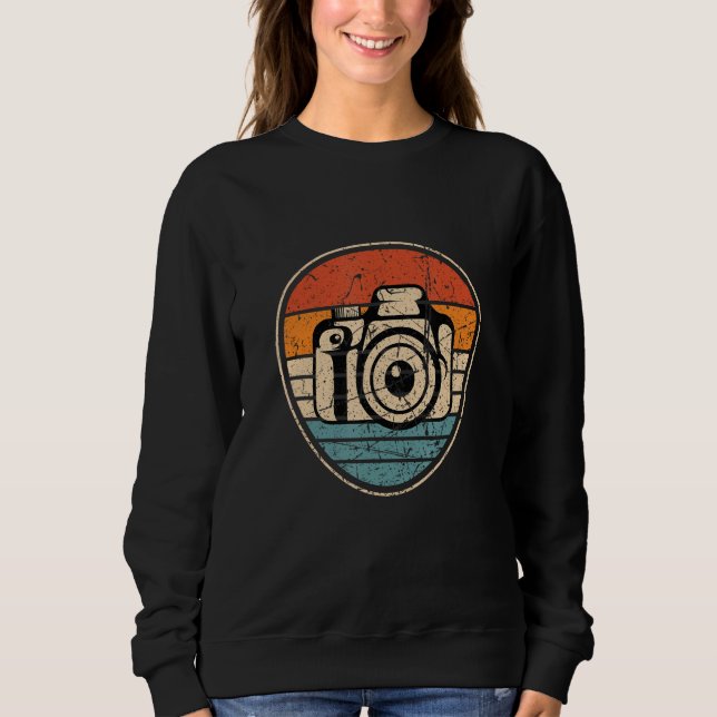 Sweatshirt Cameras Don t Take Photos Photographers do Photogr (Devant)