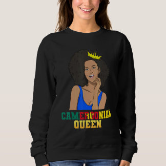 Sweatshirt Cameroon Cameroonian Flag Proud Princess Queen Mel