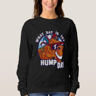 Sweatshirt Camion Cool Hump Day Hump Day Camping Big Teeth Ca