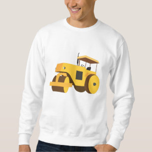 Sweatshirt Camion de construction de rouleau routier