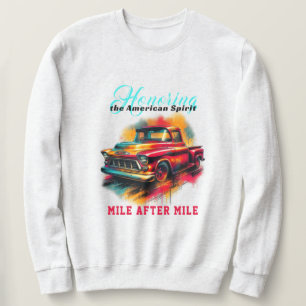 Sweatshirt Camion de ramassage américain classique