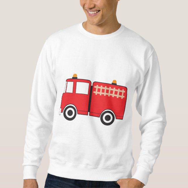 Sweatshirt Camion feu rouge (Devant)