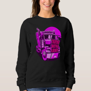 Sweatshirt Camionnette mère femme conducteur de camion mère c