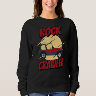 Sweatshirt Camions monstres à chenilles Rocher 4x4 hors route