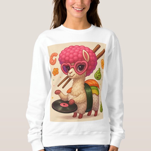 Sweatshirt Camiseta Caos Pop  (Devant)