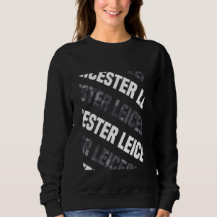 Sweatshirt Camouflage gris Motif Leicester Camo
