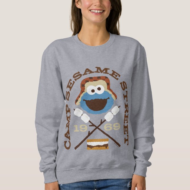 Sweatshirt Camp Sesame Street 1969 (Devant)