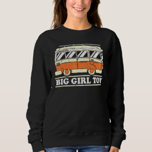 Sweatshirt Camper Retro Big Girl Toy