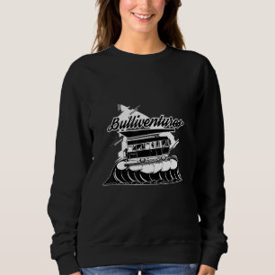 Sweatshirt Camping Bulliventures I Travel Surfing Motorhome V