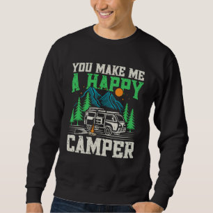 Sweatshirt Camping-car Hommes Femmes Camping