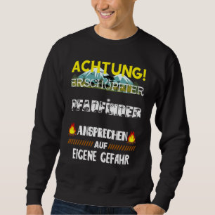 Sweatshirt Camping de scouts épuisé Camping de scouts Camping
