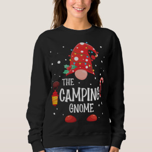 Sweatshirt Camping Gnome Matching Family Christmas Gnome