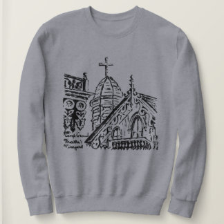 Sweatshirt Camping Motif par Babbie - Vignoble de Martha