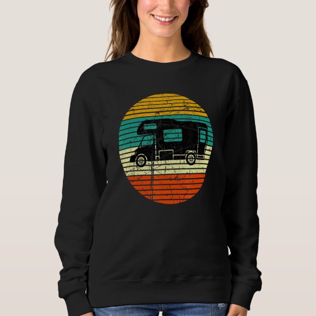 Sweatshirt Camping Motorhome Camper (Devant)