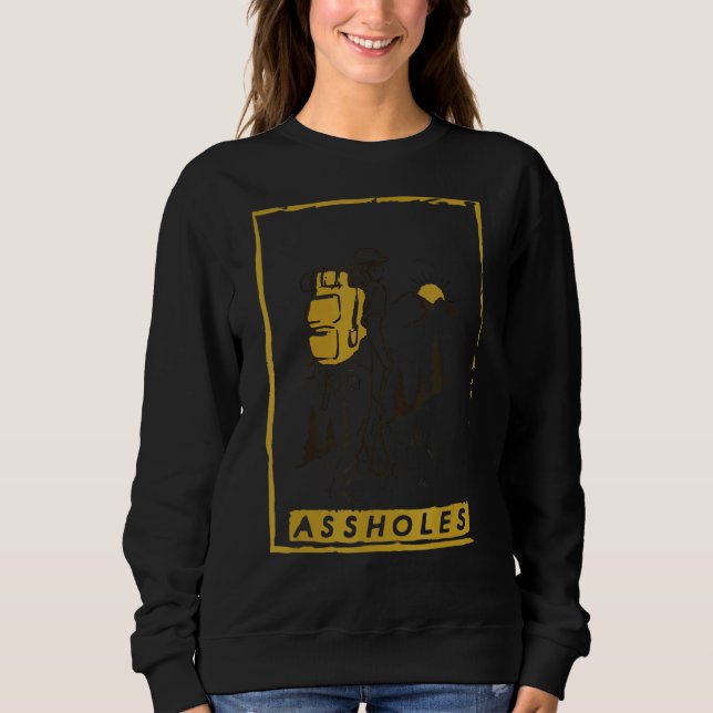 Sweatshirt Camping Randonnée Mountain Escalade (Devant)