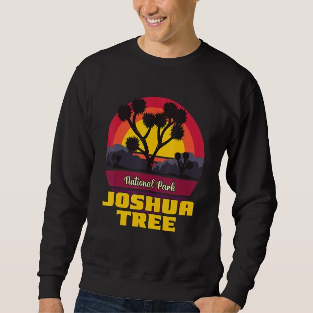 Sweatshirt Camping Randonnée Parc national de Joshua Tree Cal (Devant)