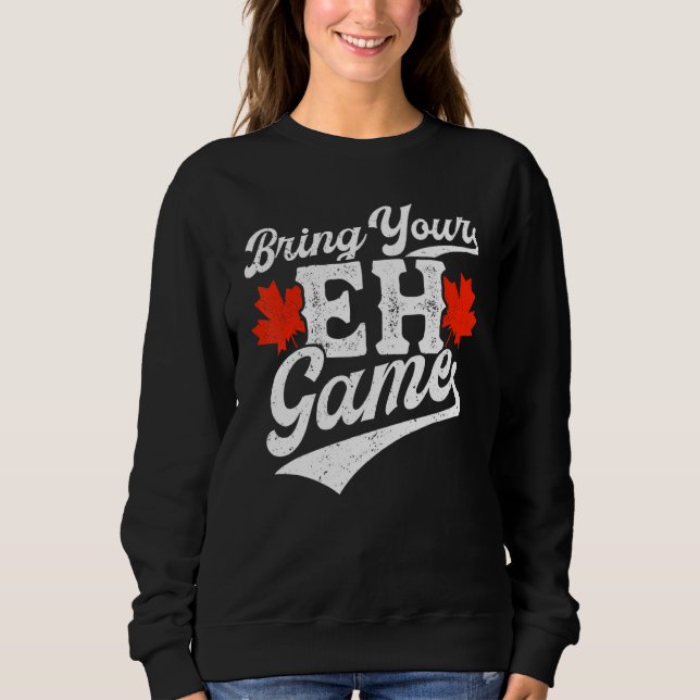 Sweatshirt Canada (Devant)