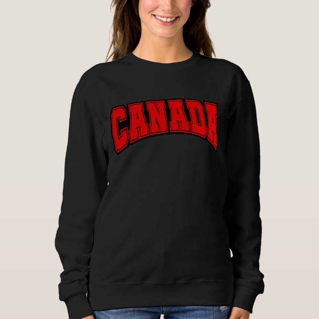Sweatshirt Canada Fierté canadienne  3 (Devant)