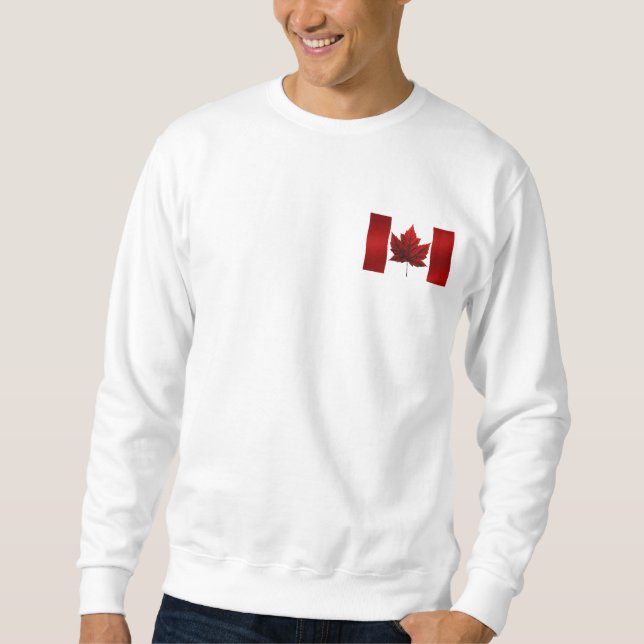 Sweatshirt Canada Sweatshirt de souvenir du drapea (Devant)