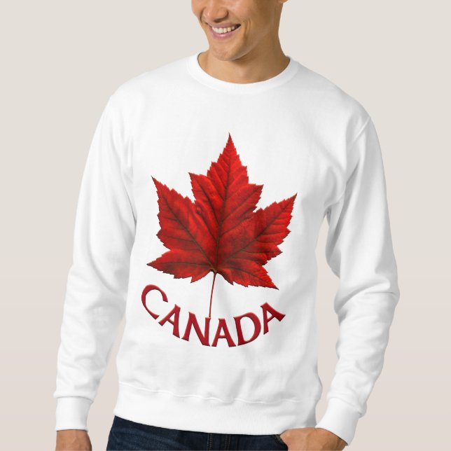 Sweatshirt Canada Sweatshirt de souvenir du drapea (Devant)