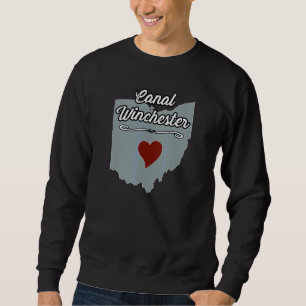 Sweatshirt Canal Winchester Ohio OH Ville État USA  Cadeau Mi