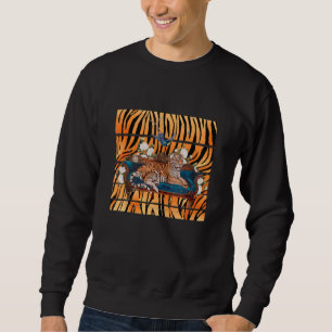 Sweatshirt Canapé Classique Bengale Tigre Zoo Bengale Tigre