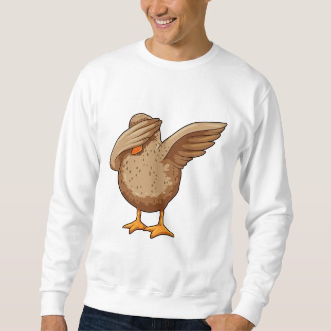 Sweatshirt Canard à Hip hop Dance Dab (Devant)